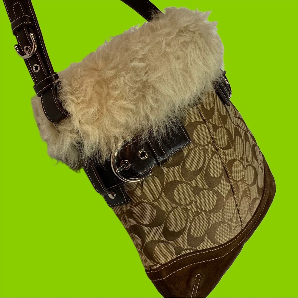 vintage coach shoulder bag